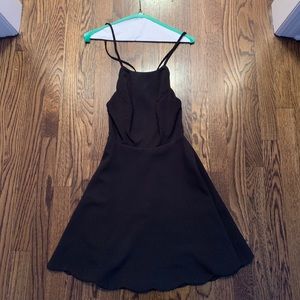 Lulu’s Black Tie Dress